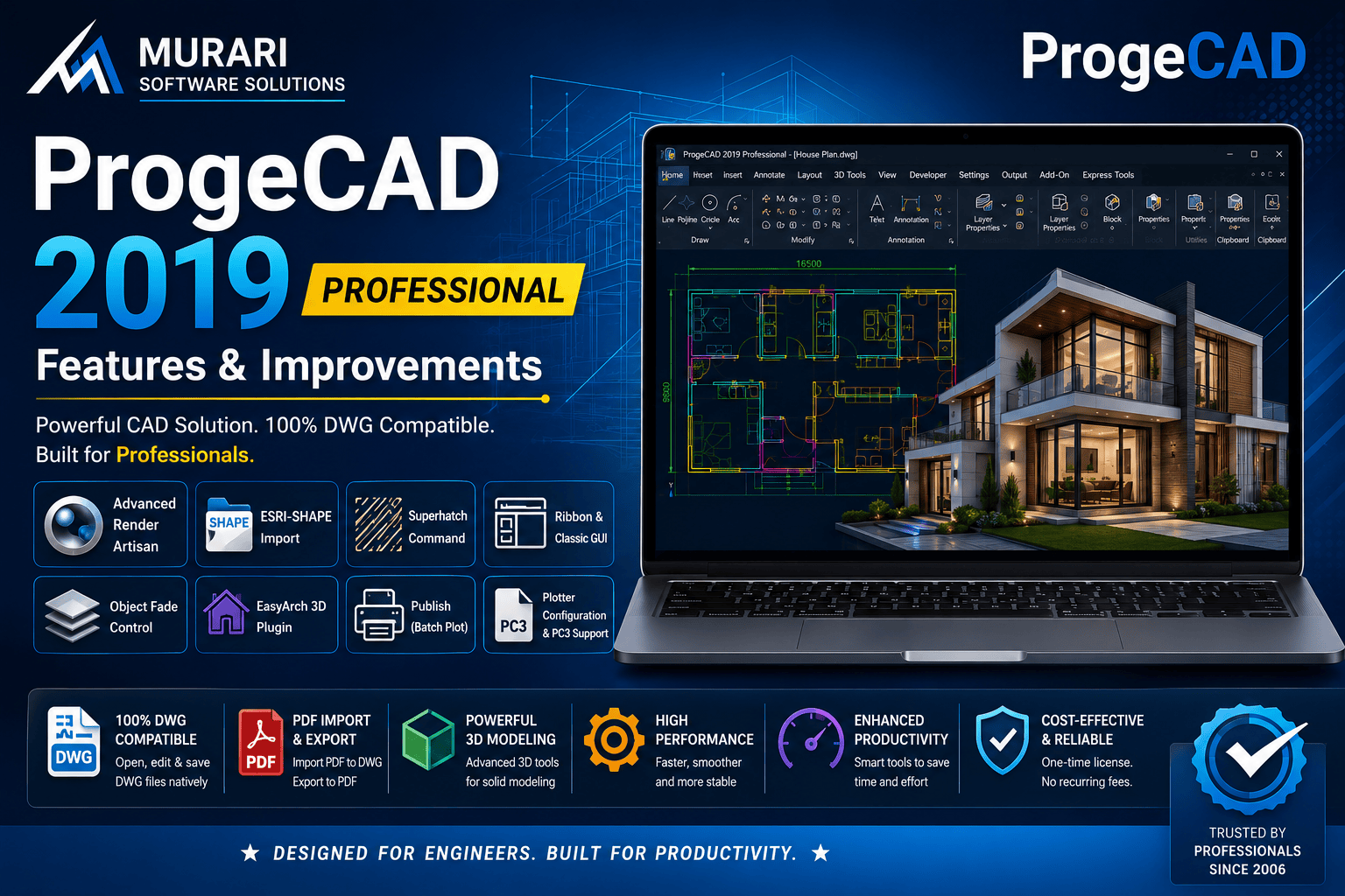 ProgeCAD 2019 Professional Features | What's New, Improvements & Download