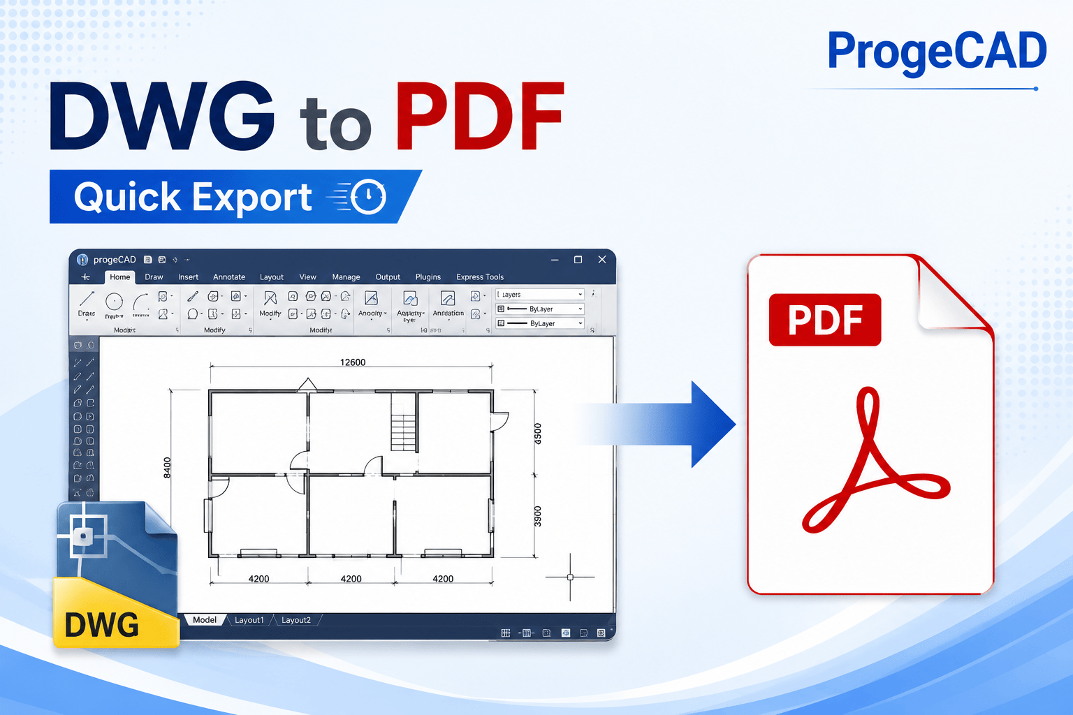 How to Convert ProgeCAD Drawings to PDF | Step-by-Step Guide