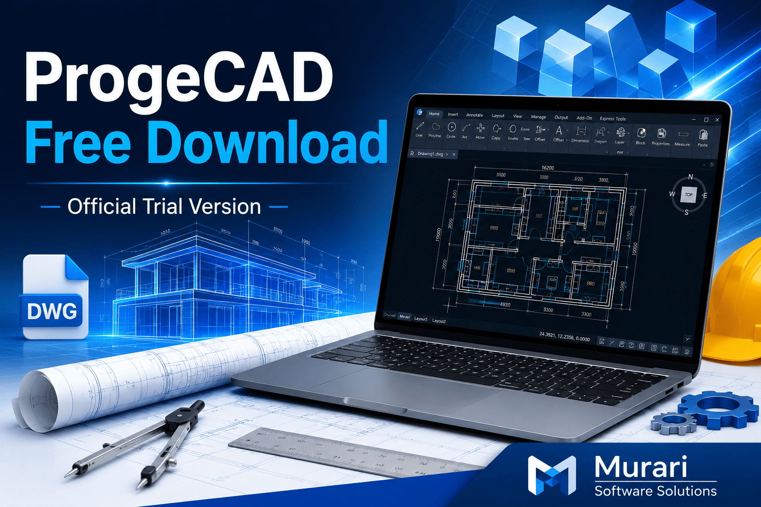 ProgeCAD Free Download - Get the Official Trial Version for Windows